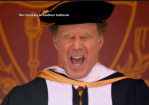 Will Ferrell speaks at USC graduation