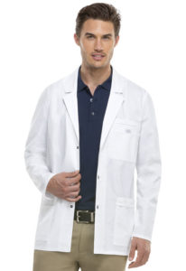 Dr Akhil Reddy suggests a polo and chinos to wear under a lab coat.