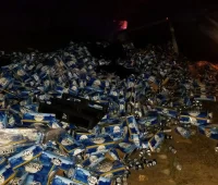 Motorists Were Recently Stuck In Traffic For Hours Thanks To Hundreds Of Cans Of Beer