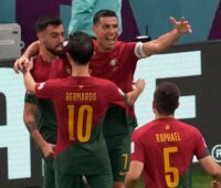 Portugal 2-0 Uruguay: Bruno Fernandes Scores Twice as Cristiano Ronaldo Claims Goal to Qualify for Last 16