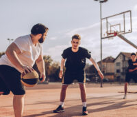 Basketball for Fitness, Health, and Friendship